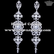 Alloy Crystal Wedding Queen Earrings