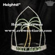 8in Simple Frame Plam Tree Pageant Crowns