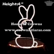 Wholesale Crystal Rabbit Crowns