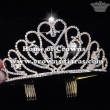 Crystal Rhinestone Birthday Crown---Letter of 15 Can be Changed
