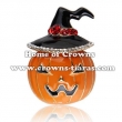 Fashion Alloy Crystal Pumpkin Brooches Pins